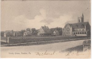 4125.23 Ambler Pa Postcard_Trinity Green_circa 1907