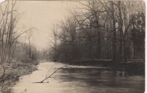 4125.37 Ambler Pa Postcard_Wissahickon Creek North Ambler_circa 1913