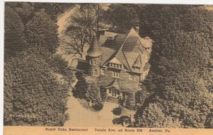4125.42 Ambler Pa Postcard_Royal Oaks Restaurant