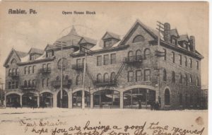 4125.49 Ambler Pa Postcard_Opera House_circa 1906