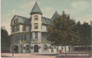 4125.54 Ambler Pa Postcard_Hotel Wyndham_circa 1909