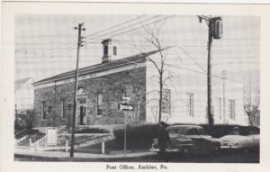 4125.61 Ambler Pa Postcard_Post Office (2)
