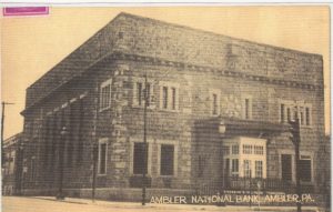 4125.64 Ambler Pa Postcard_Ambler National Bank