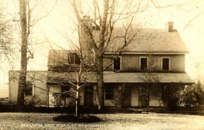 4500_083_Ft Washington PA Postcard_Old Ladies Home_Circa 1912