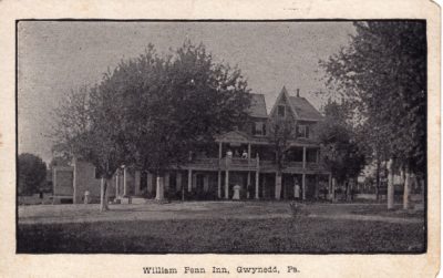4500_227_Gwynedd PA Postcard_William Penn Inn