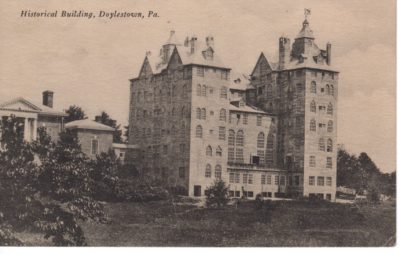 4500_293_Doylestown PA Postcard_Bucks County Historical Society Building